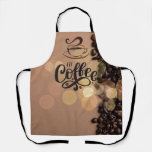 Coffee Bokeh Apron