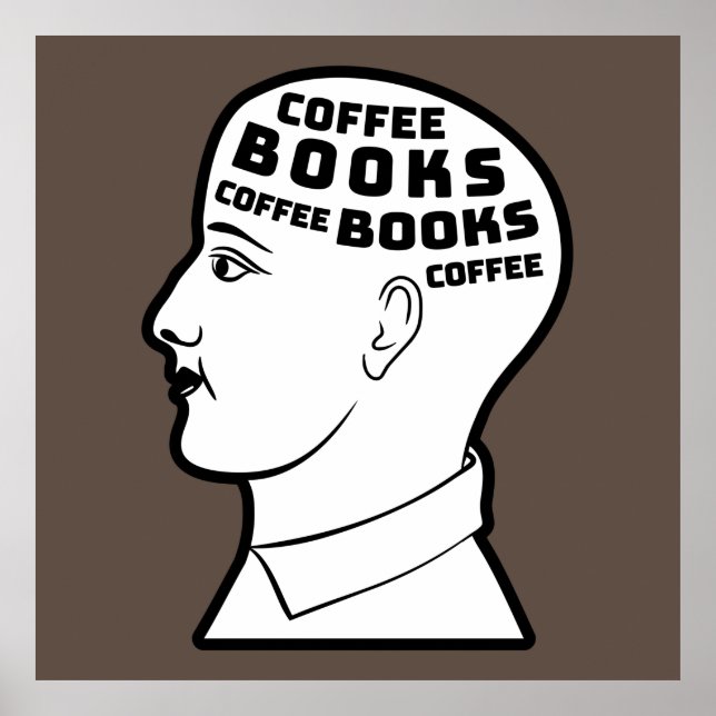 Coffee & Books Poster (Front)