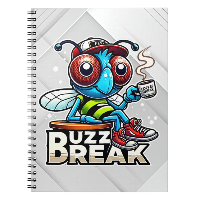 Coffee Break Buzz Notebook (Front)