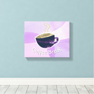 Coffee Break Canvas Print