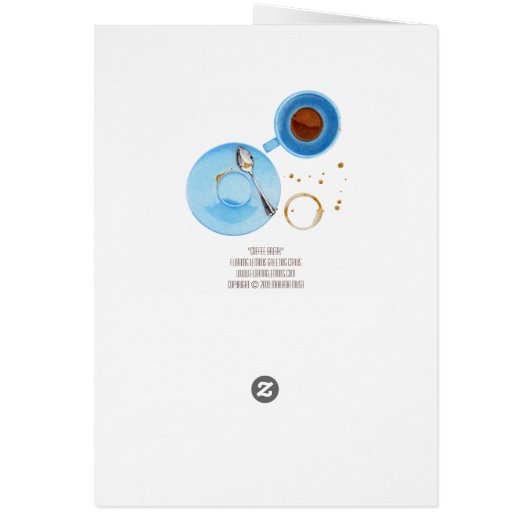 Coffee Break Card (Back)