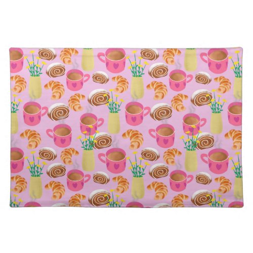 Coffee break  cloth placemat
