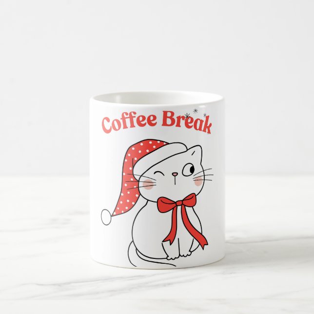 Coffee Break - Coffee Funny Coffee Combo Mug (Center)