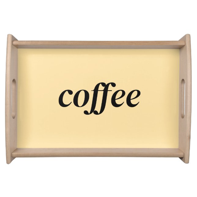 Coffee Break Cream Tray (Front)