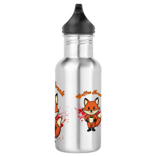 Coffee Break Design Stainless Steel Water Bottle