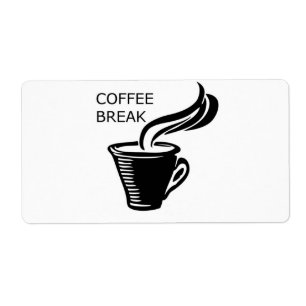Coffee Break Label