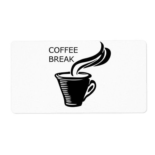 Coffee Break Label (Front)