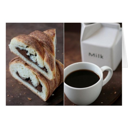 Coffee Break: Nutella Danish Cards (Front Horizontal)