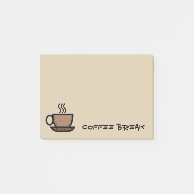 Coffee Break Post-it Notes (Front)