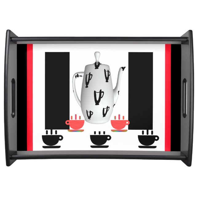Coffee Break  Serving Tray (Front)