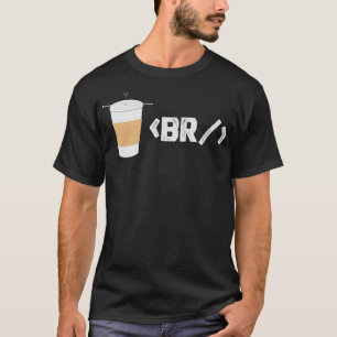 Coffee Break Software Developer Computer Coding Co T-Shirt