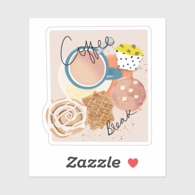 Coffee Break Sticker (Sheet)