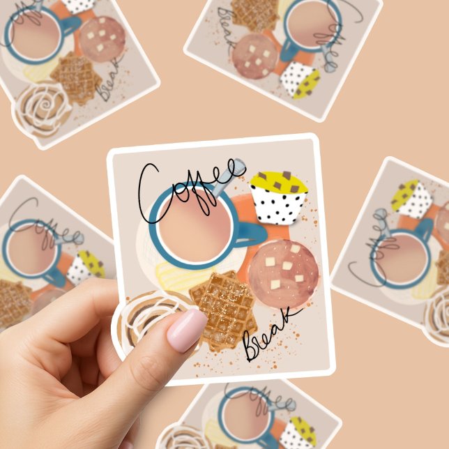 Coffee Break Sticker (Creator Uploaded)