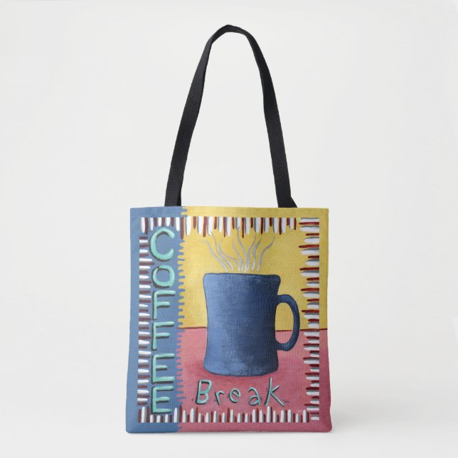 Coffee Break Tote Bag (Front)