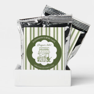 Coffee Brewing Bebe Brunch Neutral Baby Shower Drink Mix