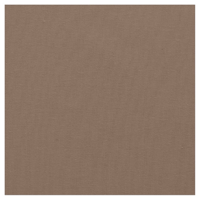 Coffee Brown Solid Color Fabric (Close Up)