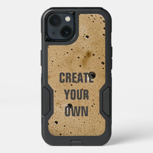 Coffee Bubbles Create Your Own iPhone 13 Case