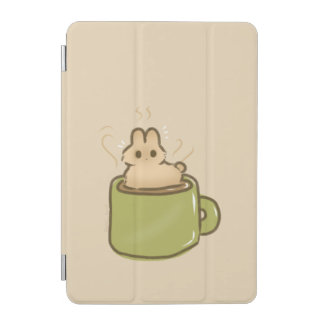 Coffee bunny iPad mini cover