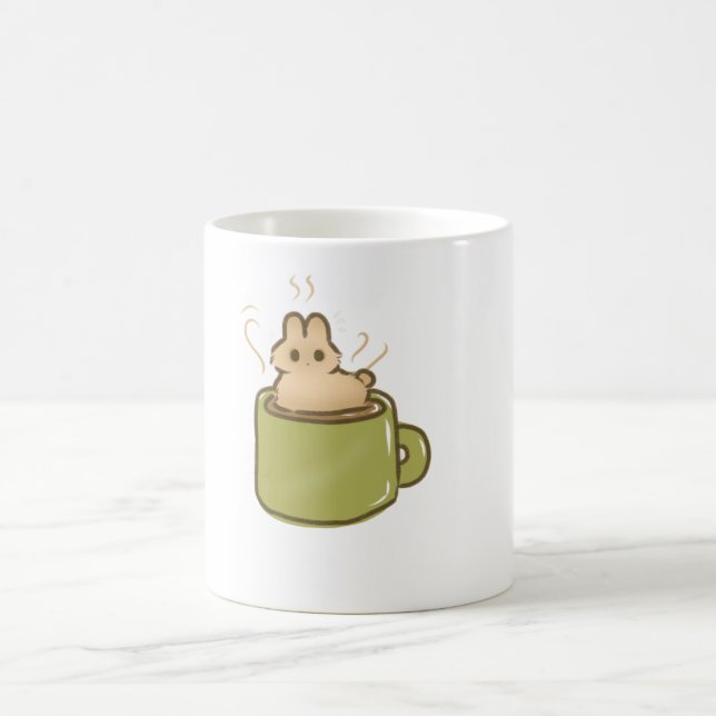 Coffee bunny mug (Center)