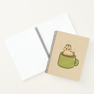 Coffee bunny  notebook