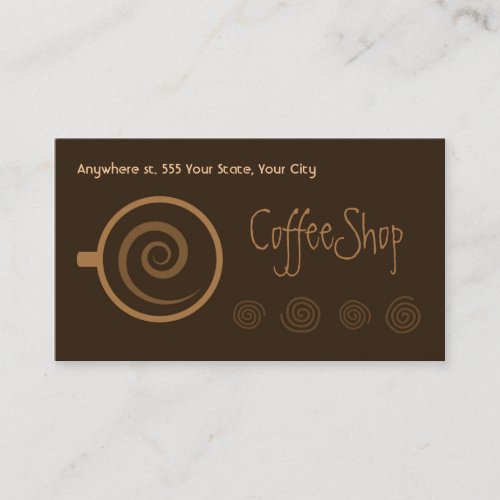 Coffee Business Card