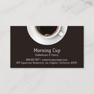 Coffee Business Card Template