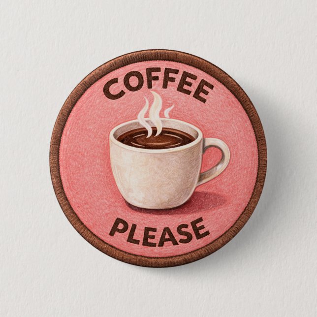 Coffee Button (Front)