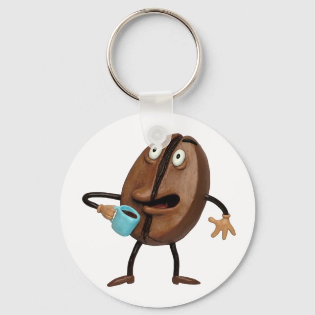 Coffee Buzz Keychain (Front)