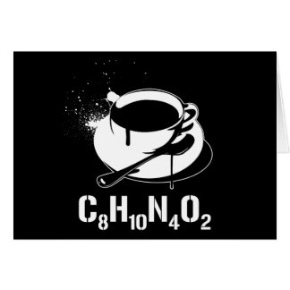 Coffee C8H10N4O2 Cards