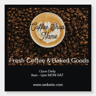 Coffee Café Foam Board   Coffee Shop Menu Board   