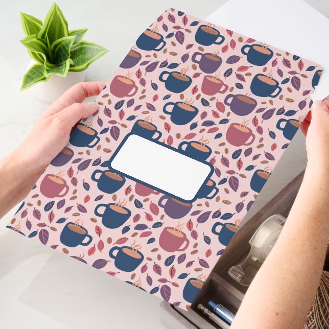 Coffee Cafe Pattern Shipping Envelope Mailer (Desk)