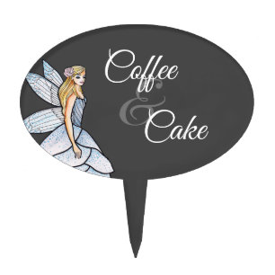 Coffee Cake Fairy Princess Petals Dress Fashion Topper