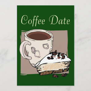Coffee Cake Invitation