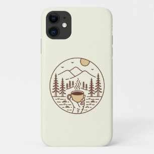 Coffee Camp and Nature 2 iPhone 11 Case