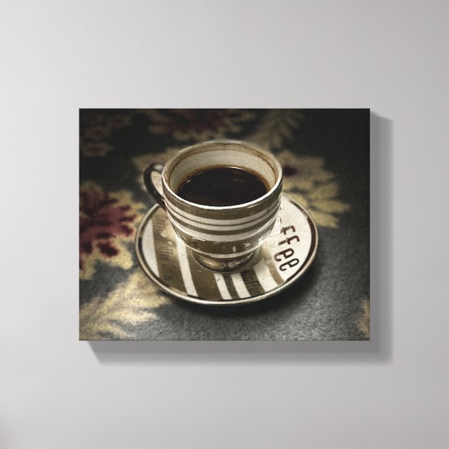 Coffee Canvas Print (Front)