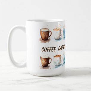 Coffee cappuccino caffe latte coffee mug