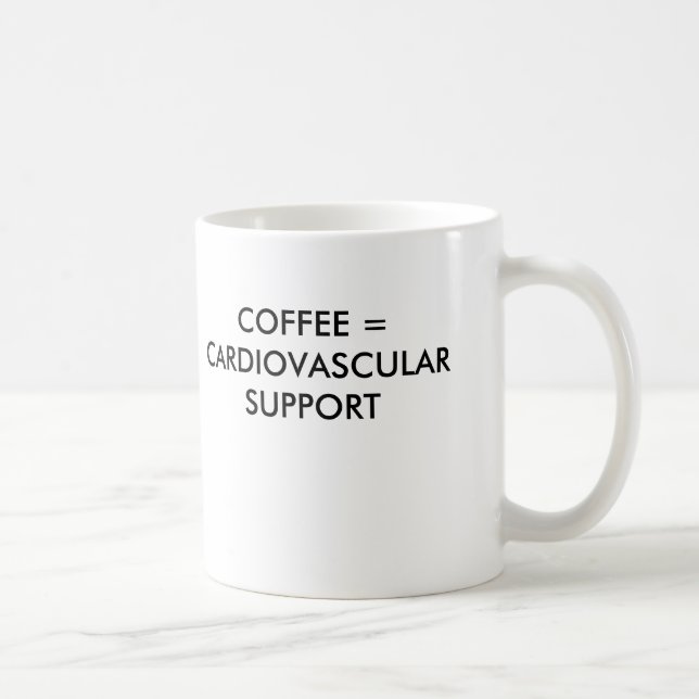 COFFEE = CARDIOVASCULAR SUPPORT COFFEE MUG (Right)
