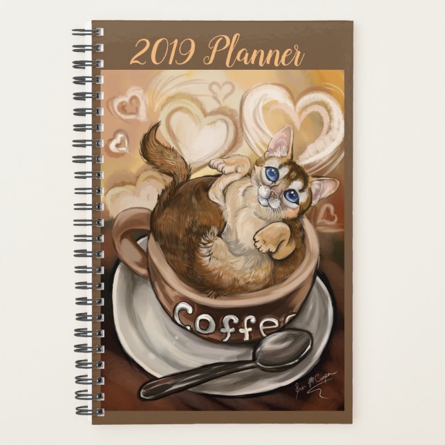 Coffee Cat Planner (Front)