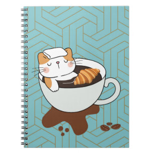 Coffee Cat Spa Notebook
