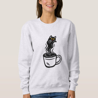Coffee Cat Sweatshirt