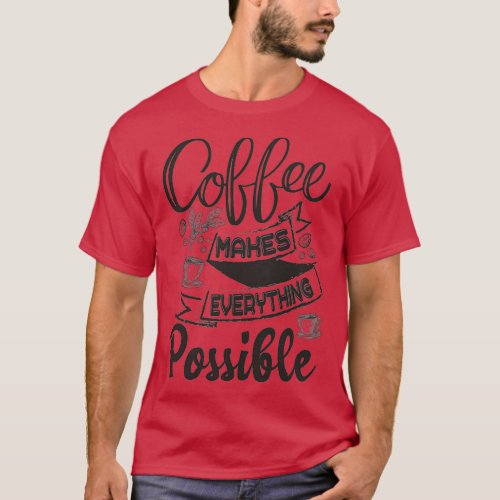 coffee charging  5  T_Shirt