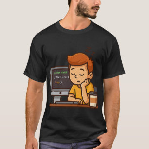 Coffee Check – Funny Programmer T-Shirt