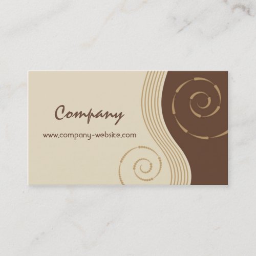 Coffee &amp; Chocolate Business Card
