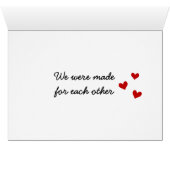 Coffee & Chocolate Love Cards (Inside Horizontal (Bottom))