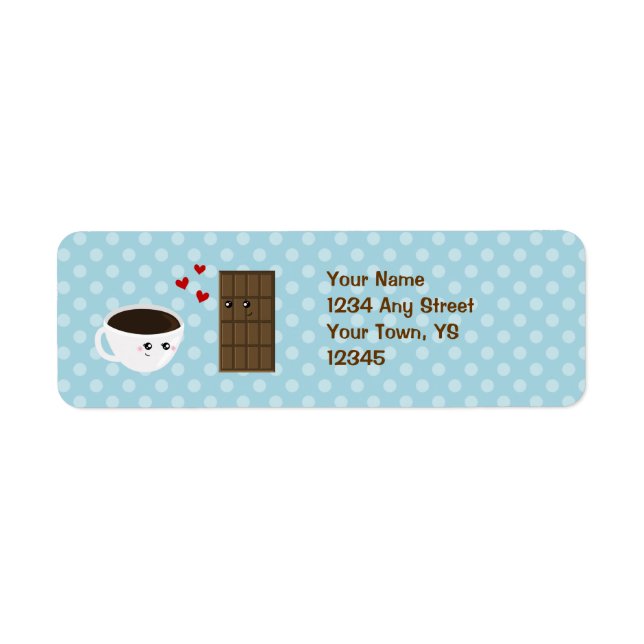 Coffee & Chocolate Love Label (Front)