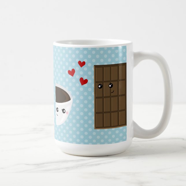 Coffee & Chocolate Love Mug (Right)