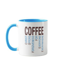 Coffee Christian Acronym Mug