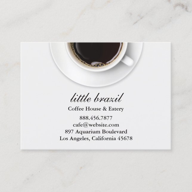 Coffee Chubby Business Card (Front)