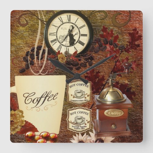 Coffee clock