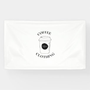 coffee clothing banner